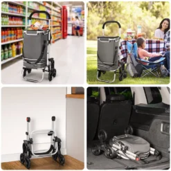 Monzana 2in1 Einkaufstrolley 30kg Klappbar Abnehmbare Tasche 6 Rollen Kühltasche Einkaufswagen Einkaufshilfe Treppensteiger , Farbe:Grau 15 Monzana 2in1 Einkaufstrolley 30kg Klappbar Abnehmbare Tasche 6 Rollen Kühltasche Einkaufswagen Einkaufshilfe Treppensteiger , Farbe:Grau -Leifheit || Vileda || Wenko Verkaufsgeschäft 8a0fbb0c72af3219ec398ea5c7dba63a