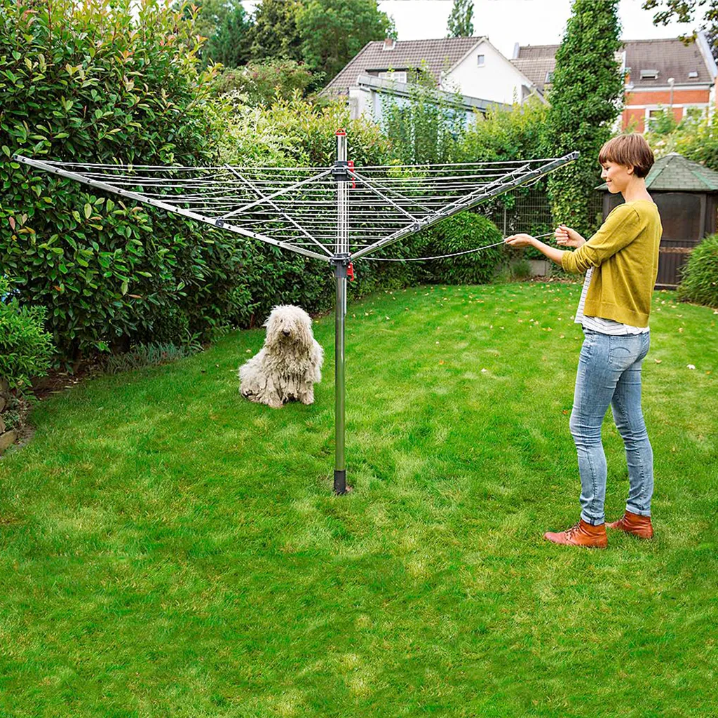 EINFEBEN Waeschespinne Wäschespinnen Schutzhuelle Waescheschirm Wasserdichte Wetterfest Stabilem Stoff Huelle Waeschespinne Fuer Waeschespinne Abdeckung Extrem Wasserabweisendes Und UV Schuetzendes Material(168 X 28cm) 5 EINFEBEN Waeschespinne Wäschespinnen Schutzhuelle Waescheschirm Wasserdichte Wetterfest Stabilem Stoff Huelle Waeschespinne Fuer Waeschespinne Abdeckung Extrem Wasserabweisendes Und UV Schuetzendes Material(168 X 28cm) – Bild 5