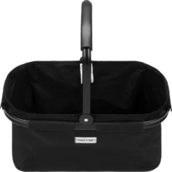 Anndora Einkaufskorb - Schwarz (22 Liter) - Schwarz -Leifheit || Vileda || Wenko Verkaufsgeschäft 8b0bcd2c89b5681379de830f2117ab10