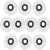 10er Ersatzkopf Disc Mop Clean Für Wischmopp Stück Ersatz Set Kopf Spin Twist Mikrofaser Ersatzmop Hoher Kompatibel Ersatz-Moppköpfe Weiß Retoo