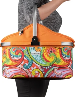 Anndora Kühlkorb 25 Liter Orange Paisley - Paisley -Leifheit || Vileda || Wenko Verkaufsgeschäft 8edc6bd53bb30b0d6c2bc45fdb45de0d