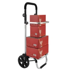 Monzana 2in1 Einkaufstrolley 56L Bis 50 Kg Klappbar Abnehmbare Tasche Handwagen Einkaufswagen Einkaufshilfe Roller, Farbe:schwarz -Leifheit || Vileda || Wenko Verkaufsgeschäft 8f377c9b61c49a7a741a848d0e2c1ea3