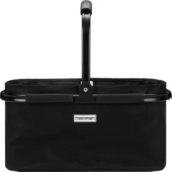 Anndora Einkaufskorb - Schwarz (22 Liter) - Schwarz -Leifheit || Vileda || Wenko Verkaufsgeschäft 8ff94faf9e2b6d7ecb76d8ae0966ce23
