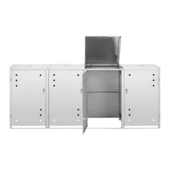 Mülltonnenbox Edelstahl Mülltonnenverkleidung Mülleimerbox 4 X 240 L Schloss 11 Mülltonnenbox Edelstahl Mülltonnenverkleidung Mülleimerbox 4 X 240 L Schloss -Leifheit || Vileda || Wenko Verkaufsgeschäft 90d2481b28e9bb12927595db0393cb1d