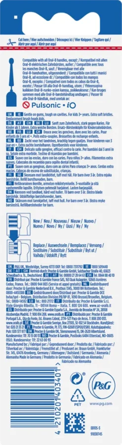 Oral-B Aufsteckbürsten 3er Stages Power Die Eiskönigin II -Leifheit || Vileda || Wenko Verkaufsgeschäft 910af6a6596c6d889edc78614426d52d