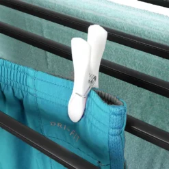 ProGarden Wäscheständer Standtrockner Flügelwäscheständer Wäschetrockner Mit Flügeln Klappbar Schwarz XXL -Leifheit || Vileda || Wenko Verkaufsgeschäft 925c91a7be917631a161ca74af60dc51