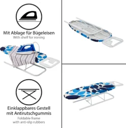 ONVAYA Tischbügelbrett | Mini Bügelbrett | Bügeltisch | Kleines, Platzsparendes Bügelbrett -Leifheit || Vileda || Wenko Verkaufsgeschäft 92f53c2bbd65a12f7d9d67755d599e3e