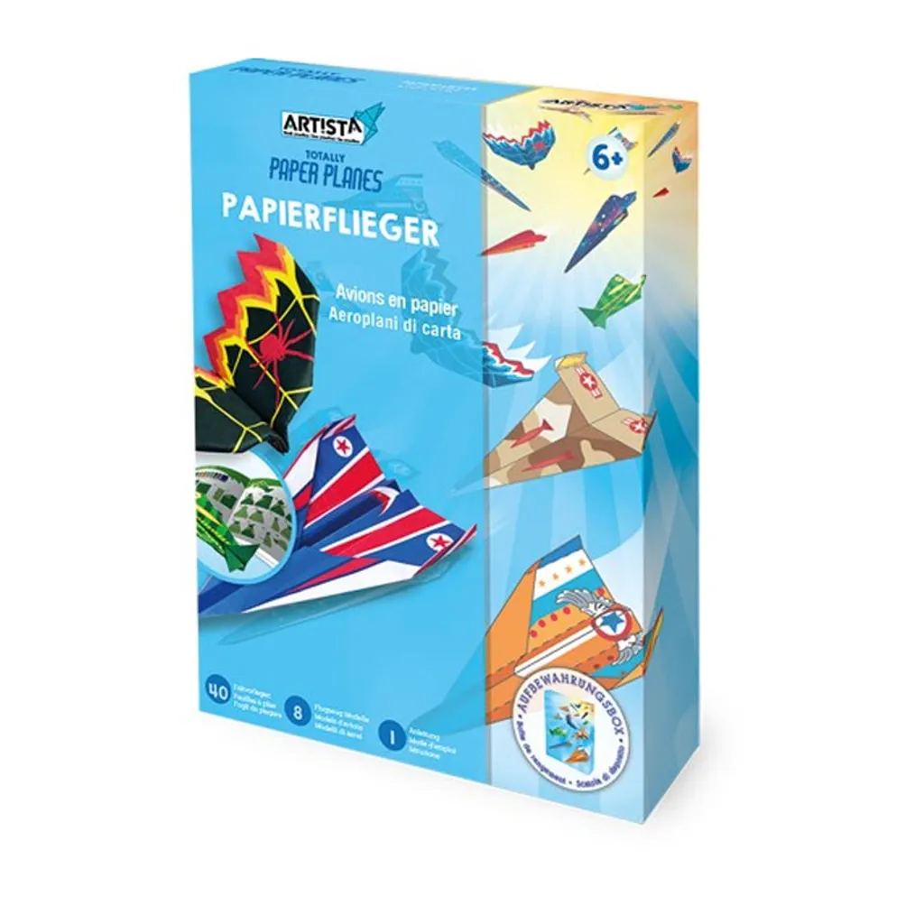 ARTISTA 9301915 Bastelset Papierflieger 2 ARTISTA 9301915 Bastelset Papierflieger – Bild 2