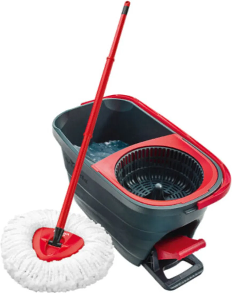 VILEDA Pack Besen Und Turbo-Eimerschleuder - 5 L - 77651 1 VILEDA Pack Besen Und Turbo-Eimerschleuder - 5 L - 77651