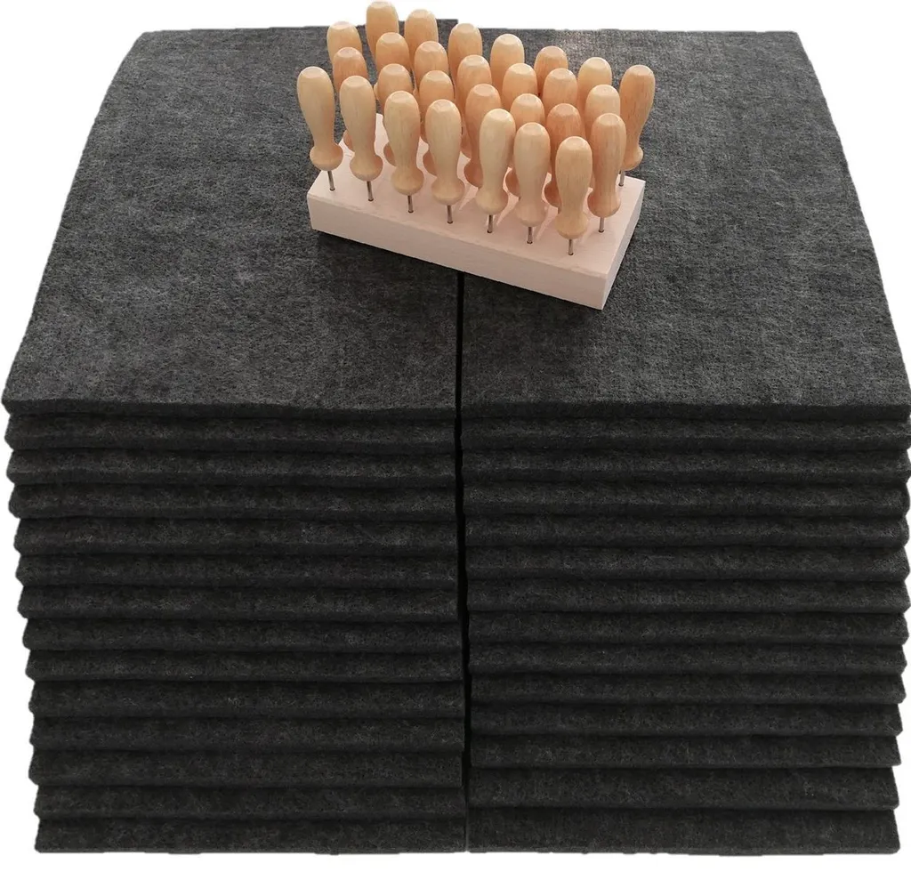 Prickel-Set Schulpack, Workshop, 28 Prickelunterlagen Und Prickelnadeln + Prickelnadelständer 1 Prickel-Set Schulpack, Workshop, 28 Prickelunterlagen Und Prickelnadeln + Prickelnadelständer