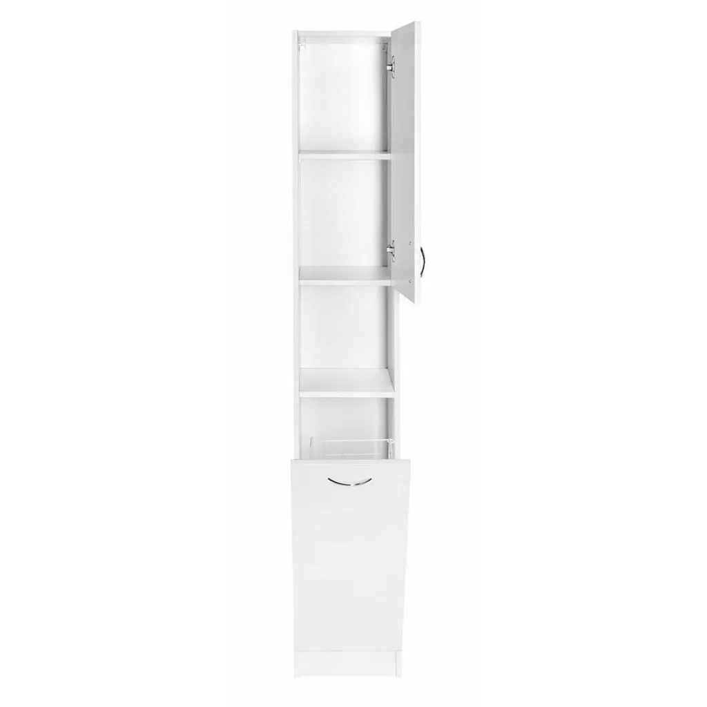 SIMPLEX ECO Hochschrank Mit Wäschekorb 30x180x30cm 4 SIMPLEX ECO Hochschrank Mit Wäschekorb 30x180x30cm – Bild 4