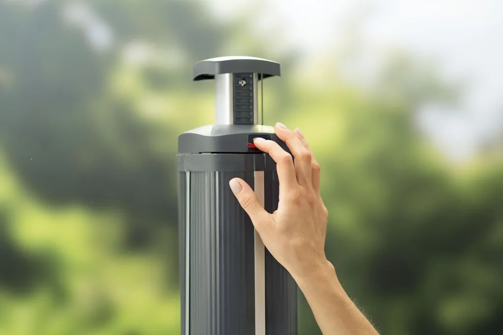 Vileda Wäschespinne SUN-RISE 40 M Inklusive Bodenhülse 2 Vileda Wäschespinne SUN-RISE 40 M Inklusive Bodenhülse – Bild 2