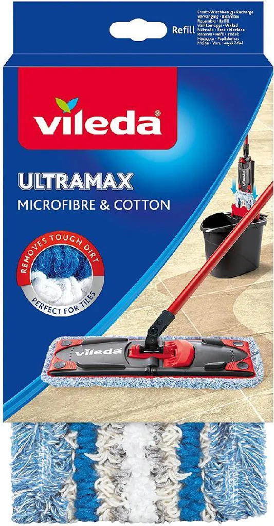 Vileda Ersatzbezug Ultramax Micro & Baumwolle Wischbezug 8 Vileda Ersatzbezug Ultramax Micro & Baumwolle Wischbezug – Bild 8