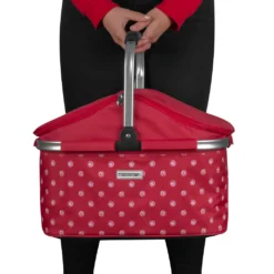 Kühlkorb Isolier Einkaufskorb Rot Weiß Gepunktet RÖDVITA+ 3 Kühlakkus - Rot-Weiß -Leifheit || Vileda || Wenko Verkaufsgeschäft 97dfdb7140b79bd4288d1d897691e73c