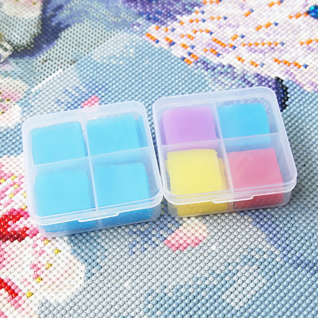 Farbe 32 Stück Diamant Malerei Kleber,5D Diamond Painting Wachs DIY Malerei Kleber Lehm Mit Aufbewahrungsbox Für Diamant Malerei Stickerei Werkzeug Zubehör Bastelsets 7 Farbe 32 Stück Diamant Malerei Kleber,5D Diamond Painting Wachs DIY Malerei Kleber Lehm Mit Aufbewahrungsbox Für Diamant Malerei Stickerei Werkzeug Zubehör Bastelsets – Bild 7