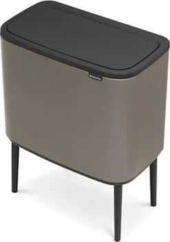Brabantia Mülleimer Bo Touch Bin Platinum, 11 + 23 L -Leifheit || Vileda || Wenko Verkaufsgeschäft 98a1143b32b84afed9833c3d5f2ed082