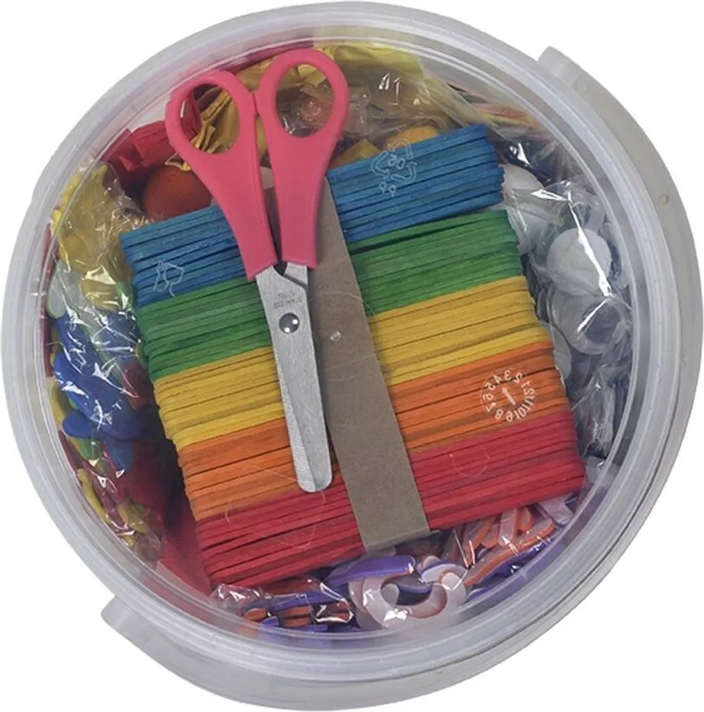 KnorrToys Bastelkasten Creative Bucket 750-teilig 1 KnorrToys Bastelkasten Creative Bucket 750-teilig