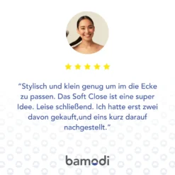 Bamodi Kosmetikeimer – 3l-Edelstahl-Treteimer Mit Absenkautomatik – Silber (gebürstet) 11 Bamodi Kosmetikeimer – 3l-Edelstahl-Treteimer Mit Absenkautomatik – Silber (gebürstet) -Leifheit || Vileda || Wenko Verkaufsgeschäft 9a91ed0061ff95413b25d65e5ac65b48