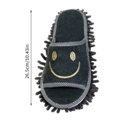 Mop Hausschuhe Waschbare Mikrofaser Reinigungsboden Staubhausschuhe Abnehmbare Wischschuhe (Dunkelgrau) -Leifheit || Vileda || Wenko Verkaufsgeschäft 9aafd24f1e2e6b6e02c634106e881fb1