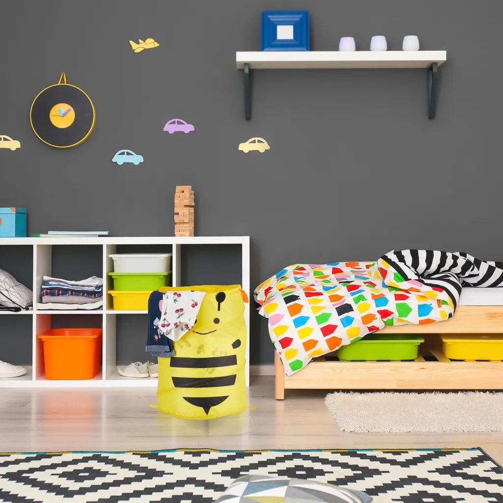 Relaxdays Pop-Up Wäschekorb Für Kinder 5 Relaxdays Pop-Up Wäschekorb Für Kinder – Bild 5