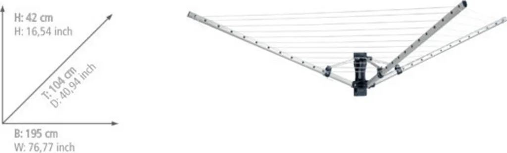 Wenko Wandwäschespinne 9 Wenko Wandwäschespinne – Bild 9