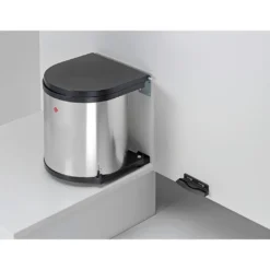 WESCO Rondo Einbau-Abfallsammler 15 Liter Edelstahl -Leifheit || Vileda || Wenko Verkaufsgeschäft 9c763007520c238b52d371067b7c5e87