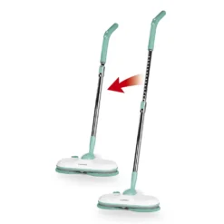 CLEANmaxx Akku-Spray-Mopp - 360° Rotation - Türkis/weiß Mopp Spray Mop CLEANmaxx Akku Bodenwischer Sprühmop Wischtuch Sprühwischer Sprüh -Leifheit || Vileda || Wenko Verkaufsgeschäft 9c8c9ea47c79b0ad02c18bf19ba762fd