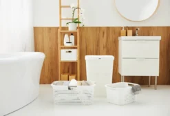 ROTHO Wäschekorb 40 L COUNTRY, Farbe:Mistletoe White -Leifheit || Vileda || Wenko Verkaufsgeschäft 9cc4d92c4989b283172237bec98de58c