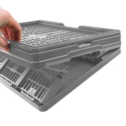 2X Einkaufskorb Mit Griffen Klappbox EMMA 18,5L Grau Keeeper 38x28x21 -Leifheit || Vileda || Wenko Verkaufsgeschäft 9d1ce9f03343af2da2d5f9f119564d4f