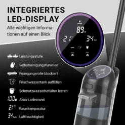 N8WERK Akku-Bodenreiniger Mit Saugfunktion -Leifheit || Vileda || Wenko Verkaufsgeschäft 9e346dd6ece3b9844ead1db35ee0b7fd