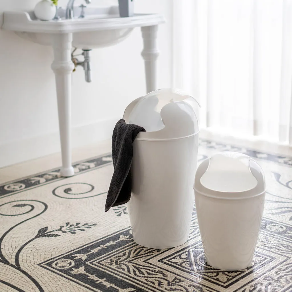 Koziol Drehdeckelbehälter DEL M Organic 12 Liter Marineblau 6 Koziol Drehdeckelbehälter DEL M Organic 12 Liter Marineblau – Bild 6