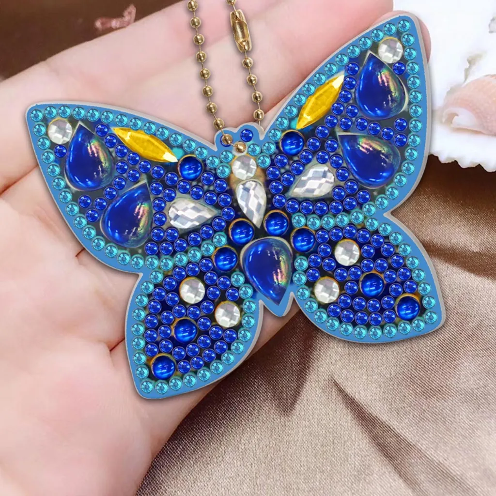 5pcs 5D Diamond Painting Anhänger Set,Diamond Painting Schlüsselanhänger Weihnachten Kinder Junge Crystal Strass Kit DIY Doppelseitige Diamant Malerei Schlüsselbund Für Geschenkidee 3 5pcs 5D Diamond Painting Anhänger Set,Diamond Painting Schlüsselanhänger Weihnachten Kinder Junge Crystal Strass Kit DIY Doppelseitige Diamant Malerei Schlüsselbund Für Geschenkidee – Bild 3