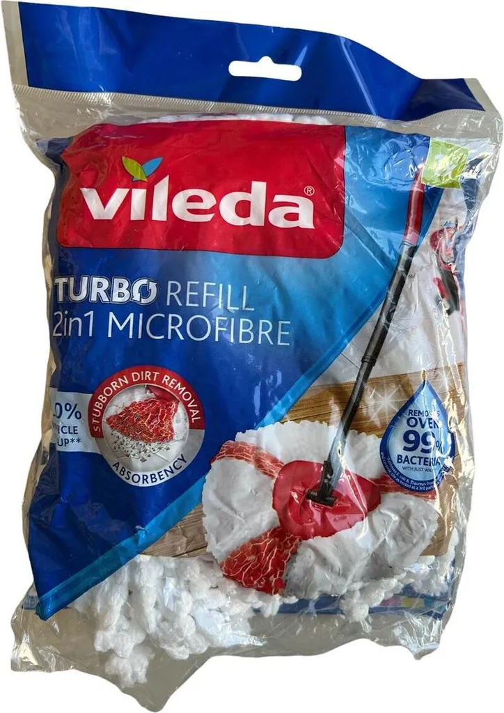 Vileda Wischbezug Easy Wring & Clean Turbo 2-in-1 5 Vileda Wischbezug Easy Wring & Clean Turbo 2-in-1 – Bild 5