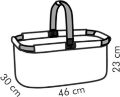 Faltbarer Einkaufskorb SHOP!, Violett -Leifheit || Vileda || Wenko Verkaufsgeschäft a00007521961fb13ebf21f5faec19dd9