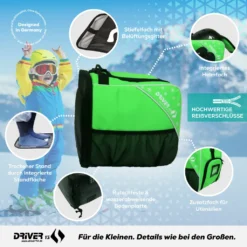 Driver13 ® Kinder Skistiefeltasche Pink -Leifheit || Vileda || Wenko Verkaufsgeschäft a0633d1644d257600723f18ddf5ae8e1