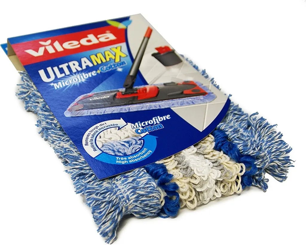 Vileda Ersatzbezug Ultramax Micro & Baumwolle Wischbezug 2 Vileda Ersatzbezug Ultramax Micro & Baumwolle Wischbezug – Bild 2