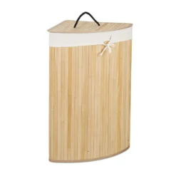 Relaxdays 1 X Eckwäschekorb Faltbar In Natur -Leifheit || Vileda || Wenko Verkaufsgeschäft a1a1faa62524976b3920dde7a193be47