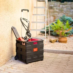 Relaxdays Einkaufstrolley Klappbar Bis 35kg -Leifheit || Vileda || Wenko Verkaufsgeschäft a1bbe988debbe4f7ae83894f9b4a4c40