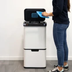 SVITA Sensor-Mülleimer 60L Aktivkohle- Und Selbstreinigungs-Funktion Weiß 15 SVITA Sensor-Mülleimer 60L Aktivkohle- Und Selbstreinigungs-Funktion Weiß -Leifheit || Vileda || Wenko Verkaufsgeschäft a1e520d347c676e7b794cf3aadf0f640