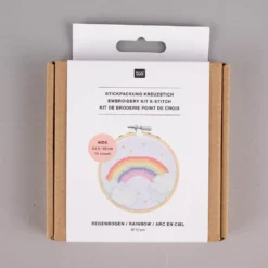 Rico Design Stickpackung "Mini Kit Regenbogen" -Leifheit || Vileda || Wenko Verkaufsgeschäft a324357707aed44fc86c2eac0dfe097a