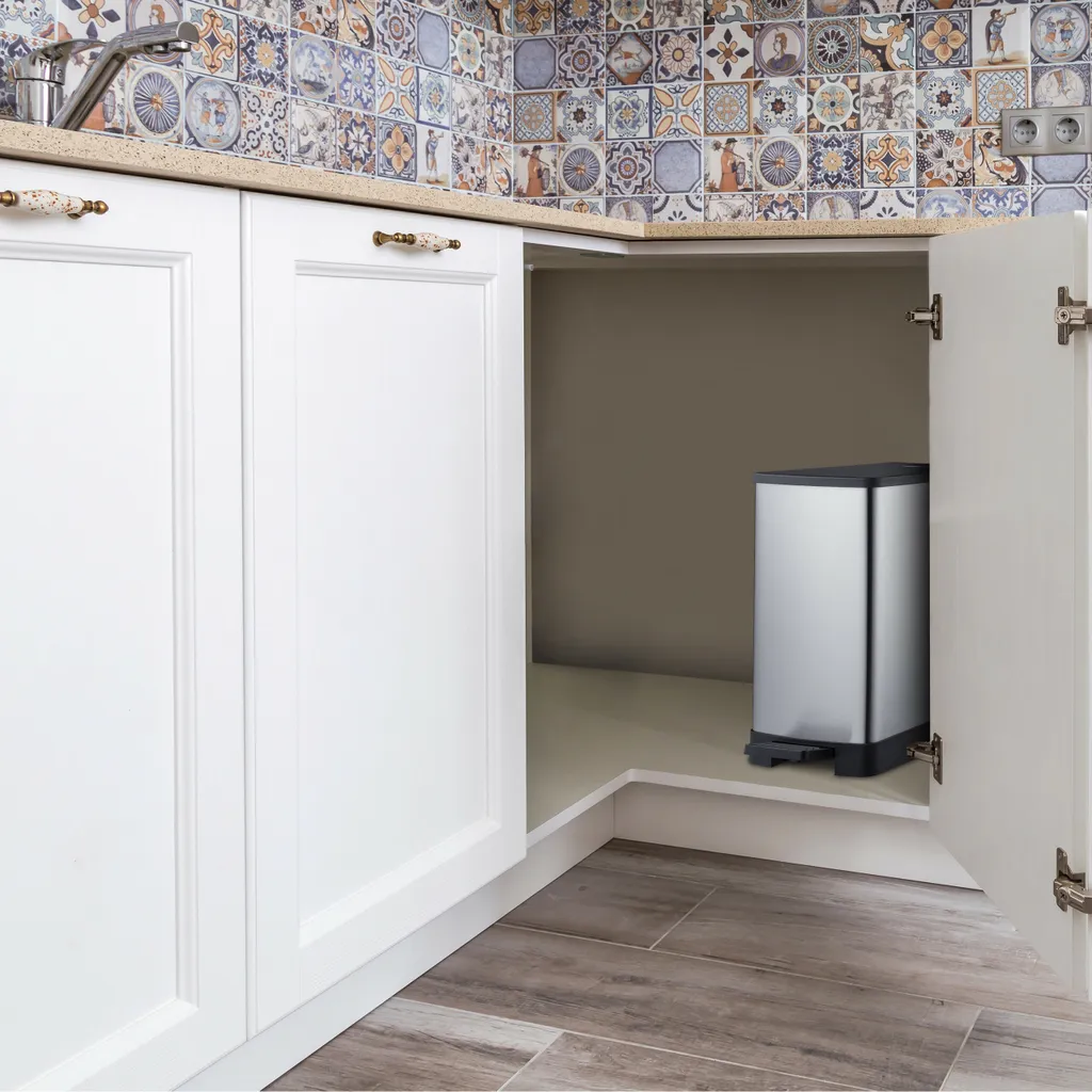 Relaxdays Kosmetikeimer Edelstahl 5 Relaxdays Kosmetikeimer Edelstahl – Bild 5