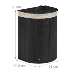 Relaxdays Wäschekorb Bambus -Leifheit || Vileda || Wenko Verkaufsgeschäft a4888d8ebaf0378d5c5d79ae3dc6caec