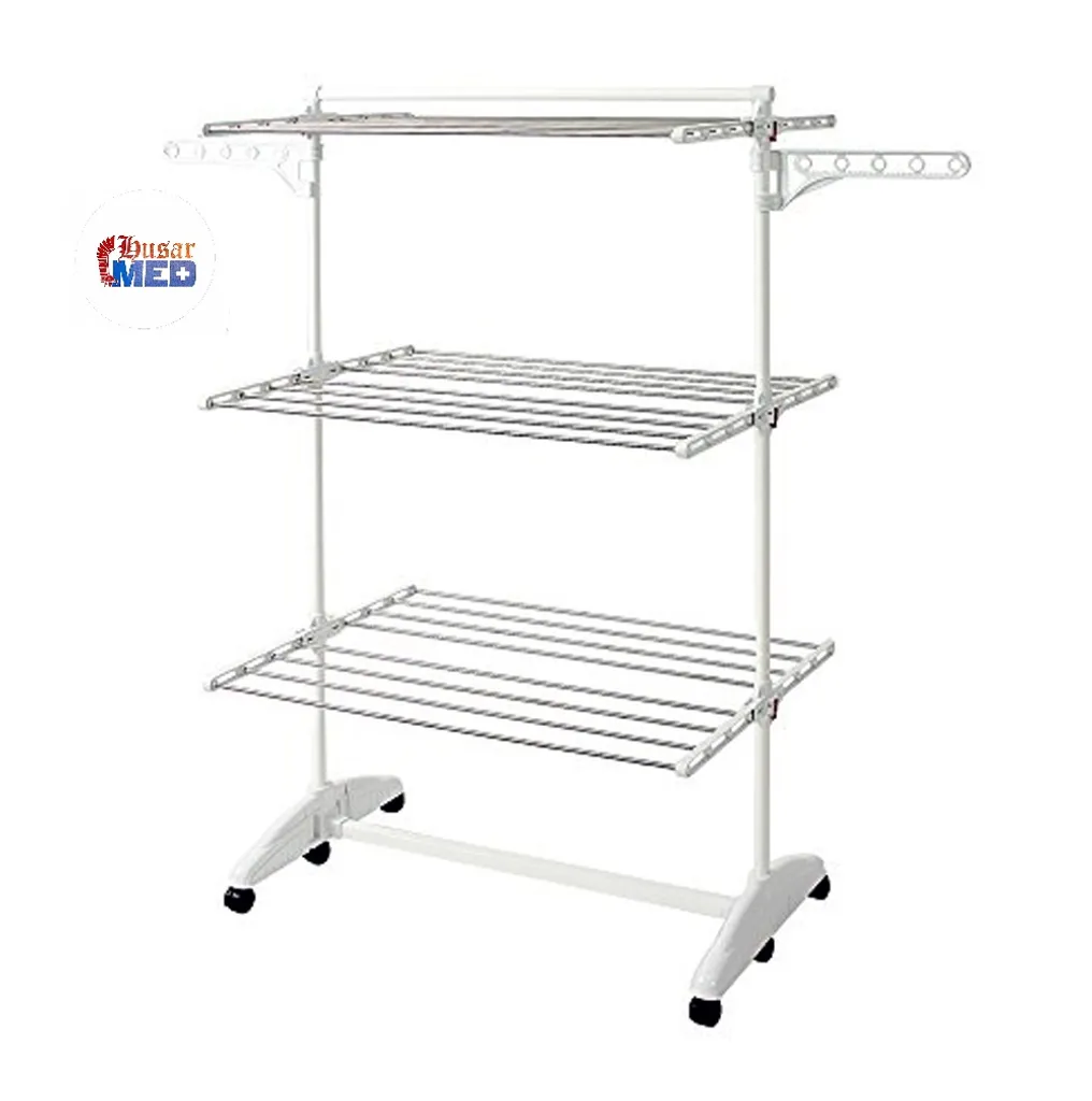 Herzberg HG-5015; Wschetrockner Multifunktions-faltbar Weiß 12 Herzberg HG-5015; Wschetrockner Multifunktions-faltbar Weiß – Bild 12