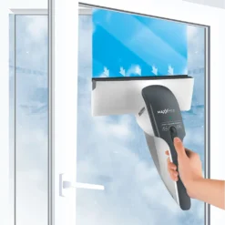 MAXXMEE Akku-Fenster-Waschsauger - Ca. 25 Minuten Dauerbetrieb - Weiß/grau -Leifheit || Vileda || Wenko Verkaufsgeschäft a6657e50826523406f14a15070bdec62