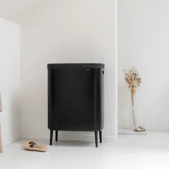Brabantia Bo Wäschekorb Hi, 90 L, Rechteckig, Schwarz, Schwarz, 540 Mm, 320 Mm -Leifheit || Vileda || Wenko Verkaufsgeschäft a688b72c11d13caa8d81e43fdabe80ed