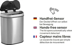 QUBIX Sensor Mülleimer 70L - 2 X 35L - 2 Fächer - Edelstahl - Abfalleimer - Abfalltrennsensor - Abfalltrennung Mülleimer 12 QUBIX Sensor Mülleimer 70L - 2 X 35L - 2 Fächer - Edelstahl - Abfalleimer - Abfalltrennsensor - Abfalltrennung Mülleimer -Leifheit || Vileda || Wenko Verkaufsgeschäft a7ee77a015c44be8c2161ba1dd8d4f39