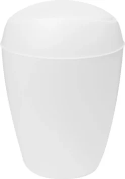 Umbra Twirla Abfalleimer Mit Schwingdeckel, Kosmetikeimer, Papierkorb, Recylingeimer, Weiß, PP, 9 L, 1012978-661 -Leifheit || Vileda || Wenko Verkaufsgeschäft a83665ffdc80dd5a8888562e46500ee5