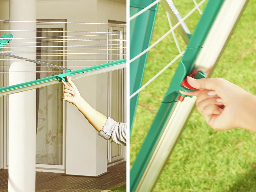 Leifheit Wäscheschirm Linomatic 500 Deluxe Cover 4 Leifheit Wäscheschirm Linomatic 500 Deluxe Cover – Bild 4