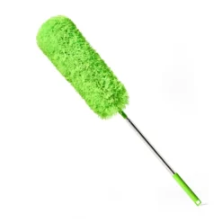 GÜTEWERK Teleskop Staubwedel Waschbar - 252 Cm Lang - Ausziehbar Staubwischer Teleskopstiel Mikrofaser Staub Dust Wischer Extendable Feather Duster Teleskopgriff Staubbürste Teleskopstange Wischer