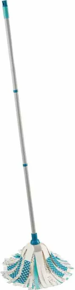 Leifheit Wischmopp Power Mop 3in1, Bodenwischer Mit Schraubgewinde, 1.2 Meter, 52119